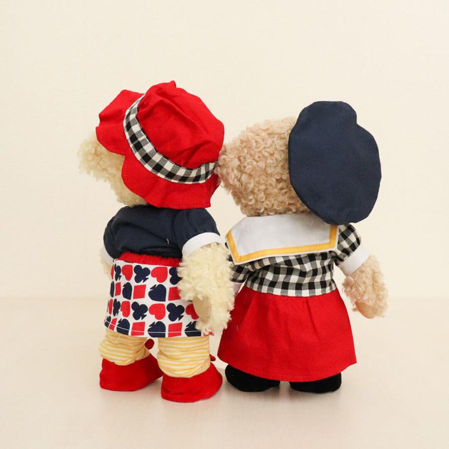 プティルウ（Petit Loup） ぬいぐるみ 服 20cm 22cm 24cm 3S おしゃれ