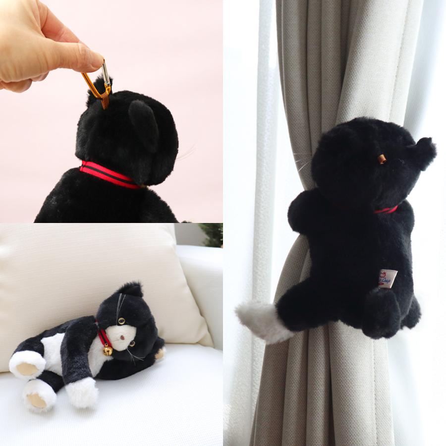 プティルウ（Petit Loup） カーテンタッセル 小窓用 ネコ好き ねこ