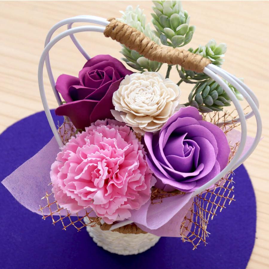 誕生日プレゼント 名入れ プレゼント テディベア 女性 男性 母 60代 70代 80代 還暦祝い 古希のお祝い 喜寿 傘寿 米寿 卒寿 長寿ベレーシャツフラワーセット_14