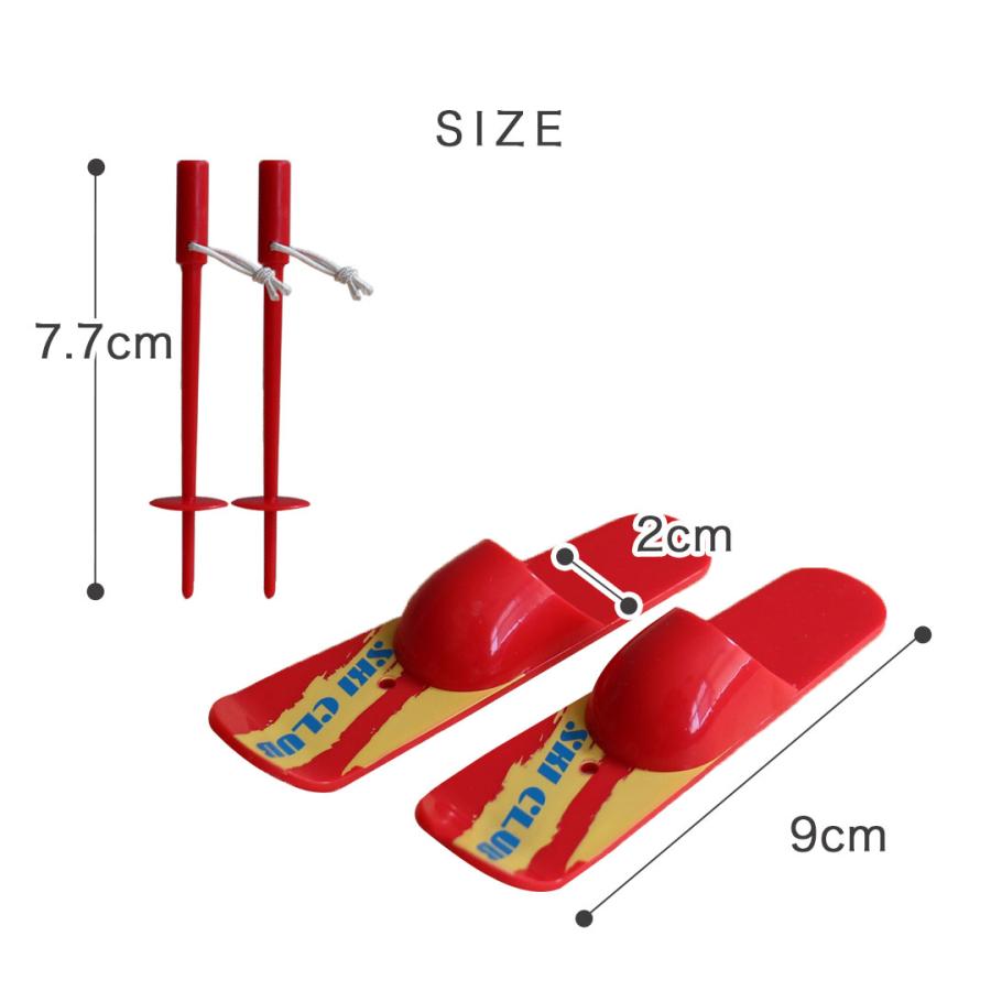プティルウ TBスキー＆ストックセット ぬいばサイズ 衣装 身長12cm 
