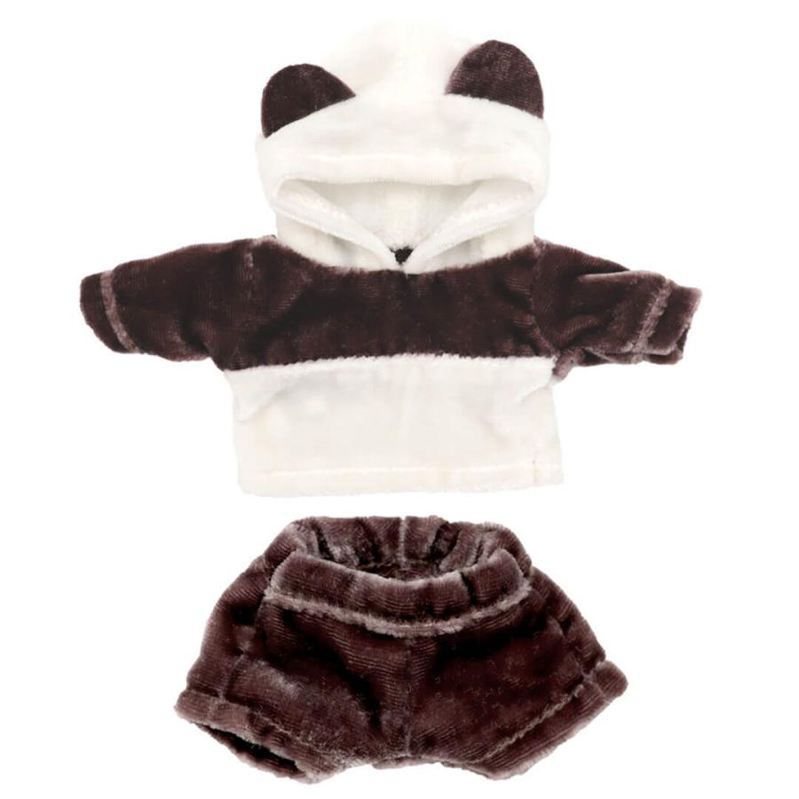 秋コーデ ぬいぐるみ 服 ルームウェアパンダ テディベア 洋服 身長12cm用 4s 着せ替え ぬい ぬいばサイズ コスチューム プティルウ 注目の ブランド