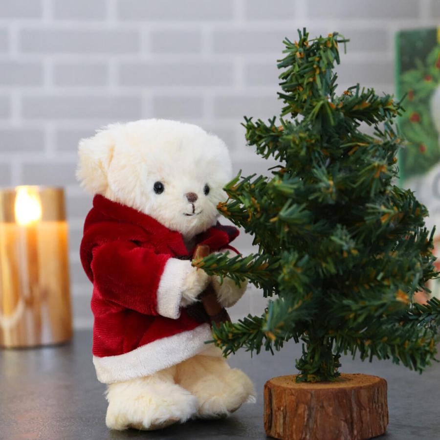 クリスマス プレゼント くま テディベア サンタ 子供 女性 ペア 彼女