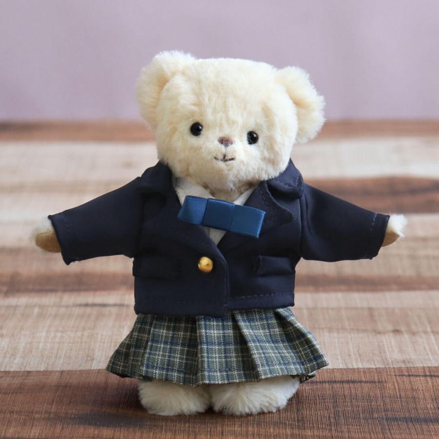 プティルウ（Petit Loup） ぬいぐるみ 服 12cm 学生服 学校 女の子