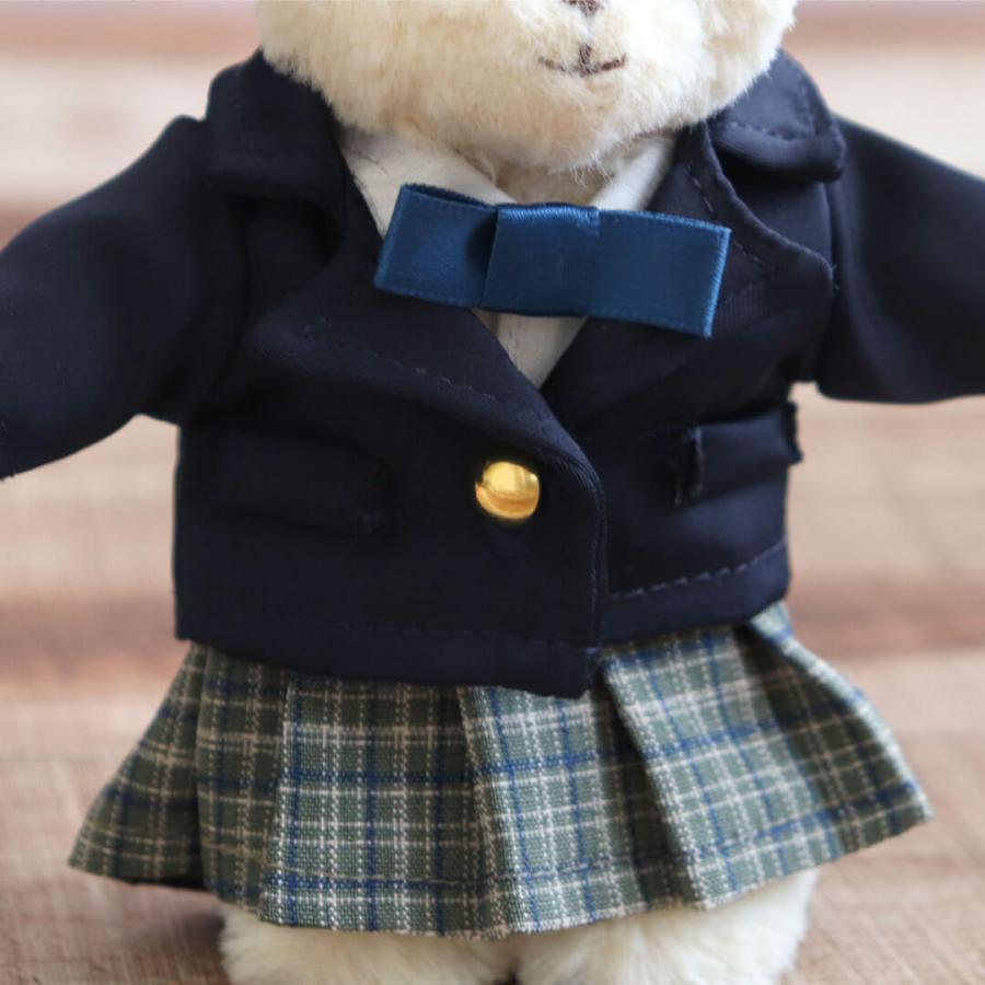 プティルウ（Petit Loup） ぬいぐるみ 服 12cm 学生服 学校 女の子