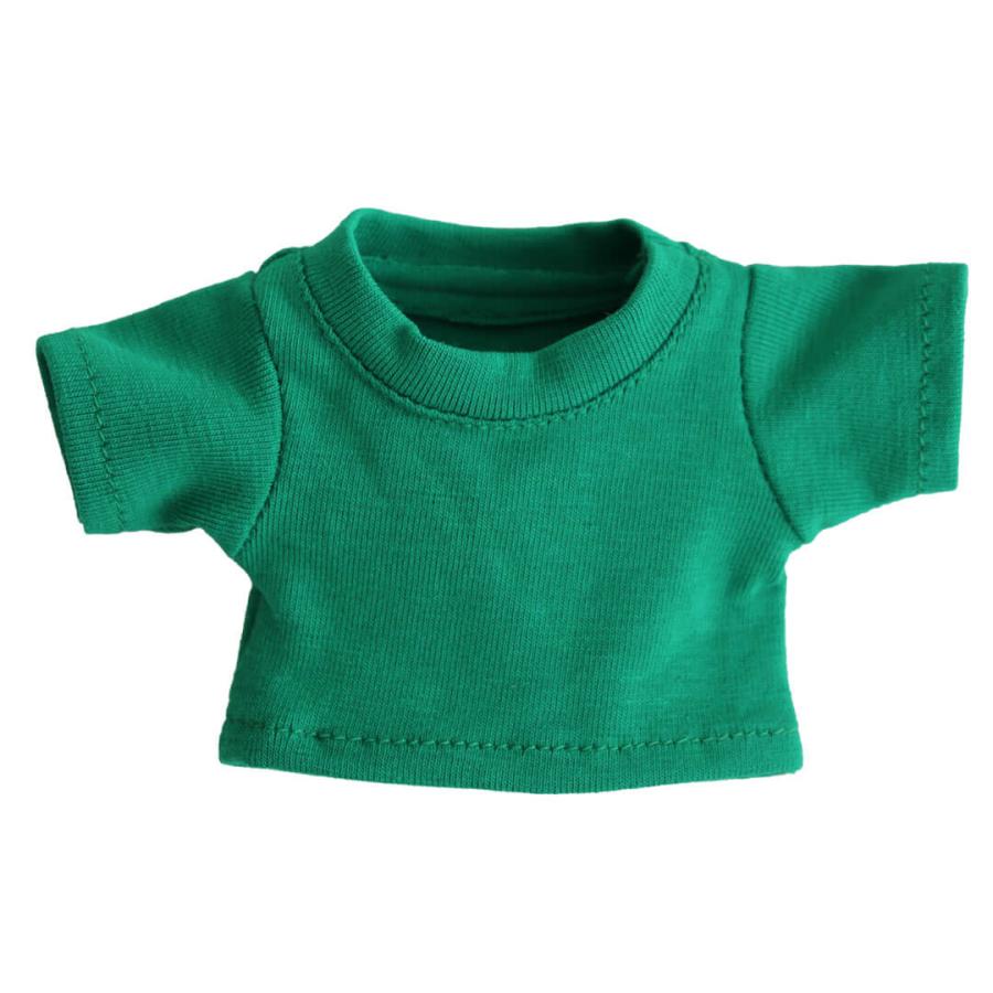 ぬいぐるみ 服 12cm 女の子 着せ替え コスチューム 可愛い お揃い 推し活 プティルウ 4S おしゃれこぐま2026春 TBカラーTシャツグリーン | プティルウ | 01