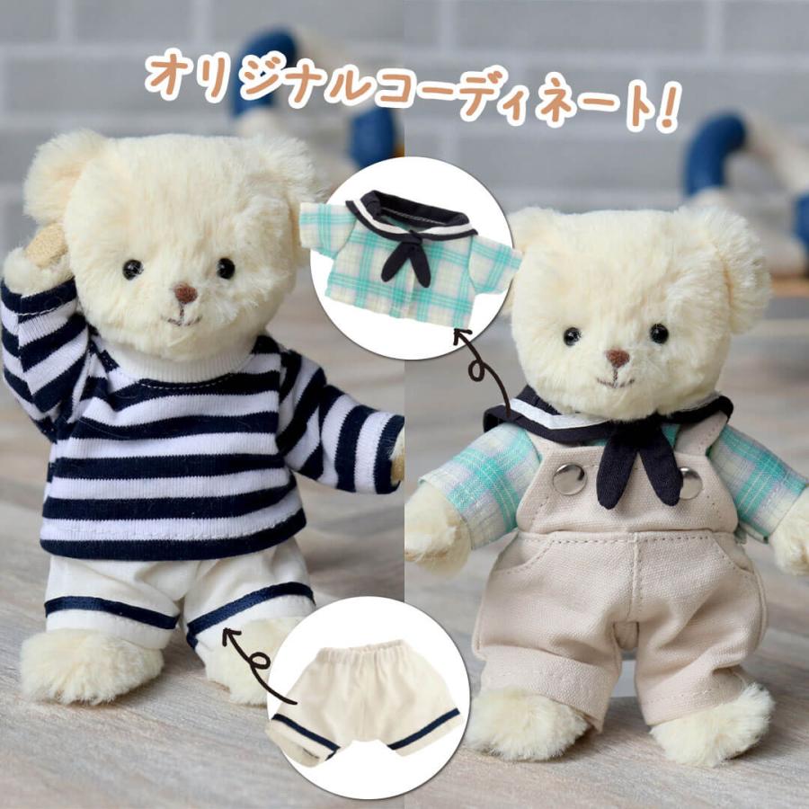プティルウ（Petit Loup） ぬいぐるみ 服 12cm 男の子 女の子 アロハ