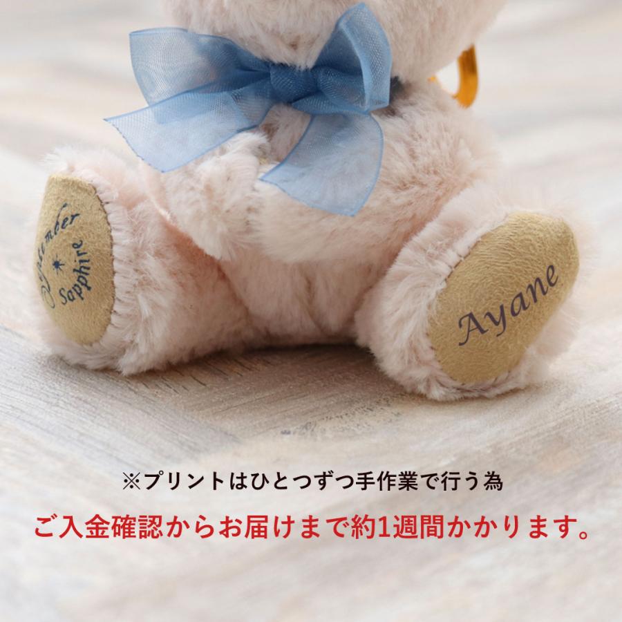 誕生日プレゼント 女性 30代 女友達 代 40代 母 50代 名入れ プレゼント ぬいぐるみ キーホルダー 小学生 敬老の日 プレゼント マイバースマンス Tete テディベアギフト専門店プティルウ 通販 Yahoo ショッピング