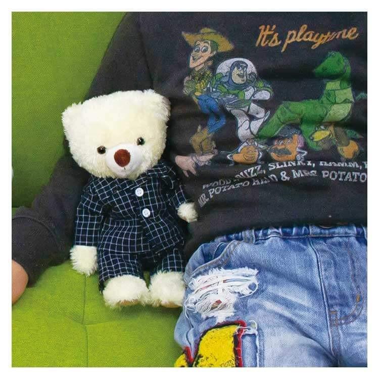 癒やし ぬいぐるみ 誕生日プレゼント 女性 女友達 母 添い寝 赤ちゃん パジャマ 着せ替え 安心 安眠 出産祝い 安眠グッズ おやすみベア ジョー ロズ テディベアギフト専門店プティルウ 通販 Yahoo ショッピング