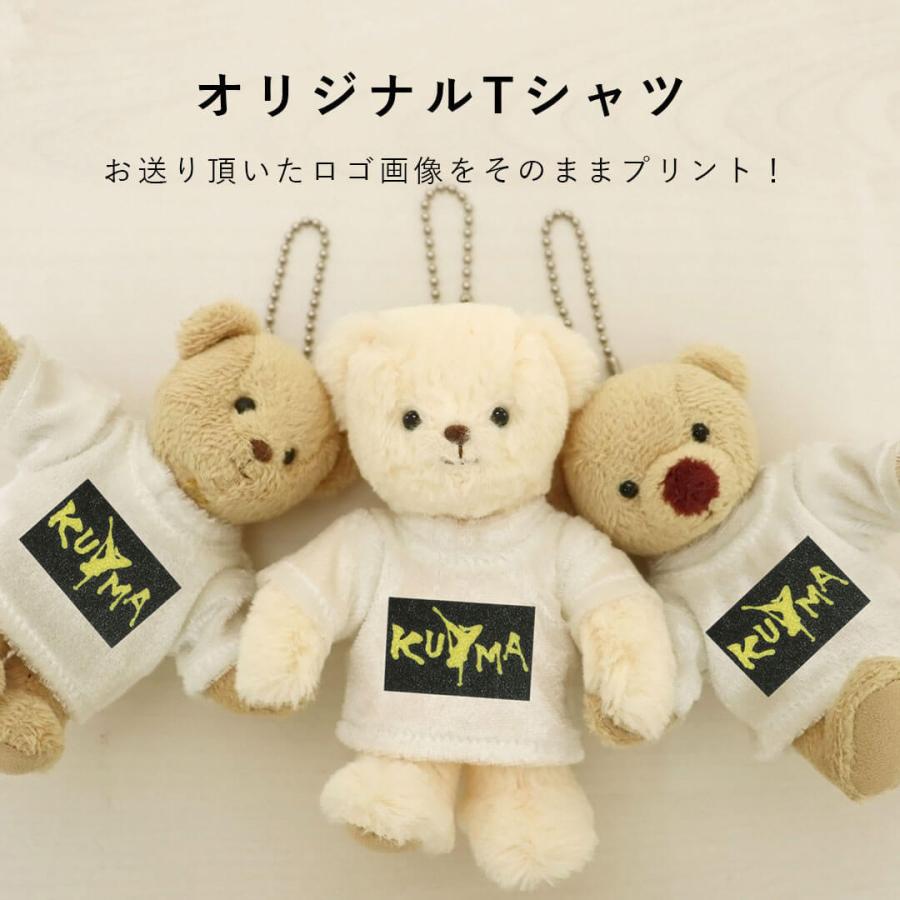 卒業記念品 卒部記念品 卒園記品念 プレゼント 孫 名入れ プレゼント ノベルティグッズ オリジナル グッズ ぬいぐるみ キーホルダー 創立記念品 ロゴ入りベア 803 テディベアギフト専門店プティルウ 通販 Yahoo ショッピング