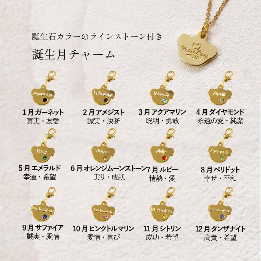 クリスマスプレゼント 子供 5歳 7歳 8歳 11歳 誕生日 メッセージ 孫へ 友達 テディベア 誕生月 ネックレス付き バースマンスwgbクリスマス21 テディベアギフト専門店プティルウ 通販 Yahoo ショッピング