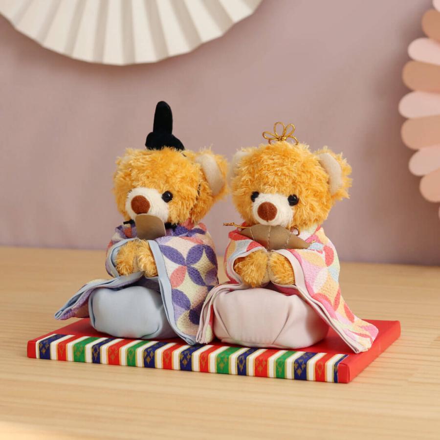 プティルウ（Petit Loup） 雛人形 コンパクト お雛様 おしゃれ