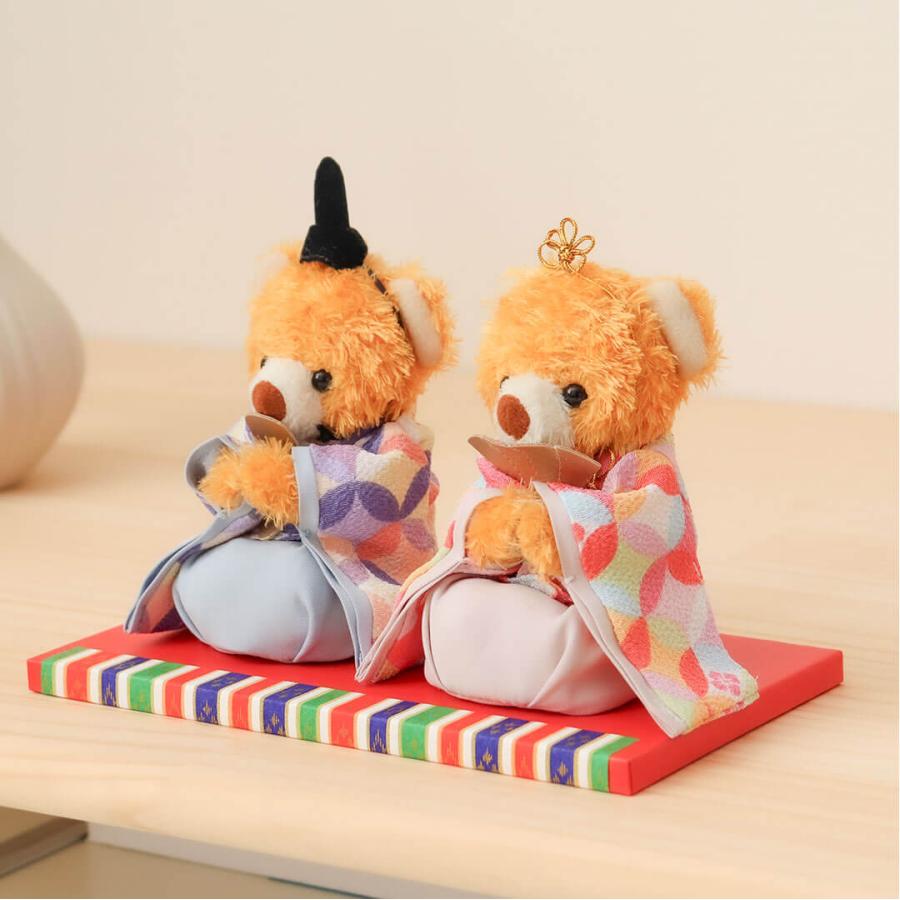 プティルウ（Petit Loup） 雛人形 コンパクト お雛様 おしゃれ