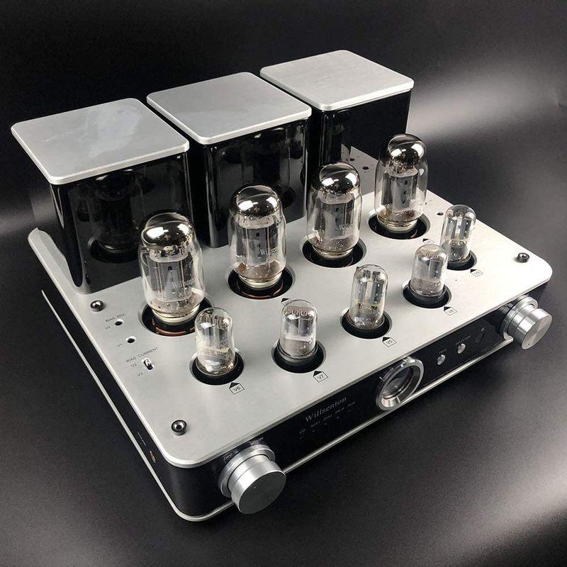 【新商品】 Willsenton R8 真空管アンプ KT88/EL34 x4 イヤホン アンプ パワー アンプ 交換可能 (銀) 【MYK2468841578】(88772円)
