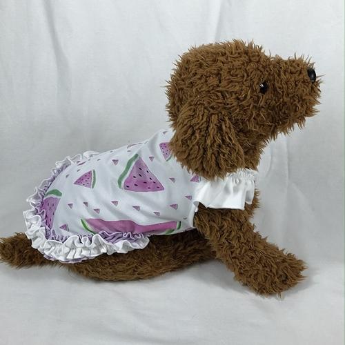 犬服 夏用 クール 接触冷感 ワンピース 水で濡らす 夏服 太陽熱を遮断 トイプードル ダックスフンド チワワ オリジナルすいか Dogcoolsuika Sameas 通販 Yahoo ショッピング