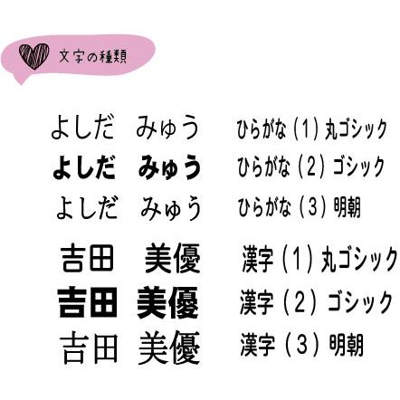 お名前シール 布 小学校 入園 お名前アイロンプリント 大サイズ