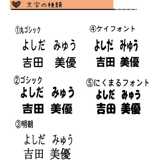 お名前シール 布 小学校 入園 お名前アイロンプリント 大サイズ