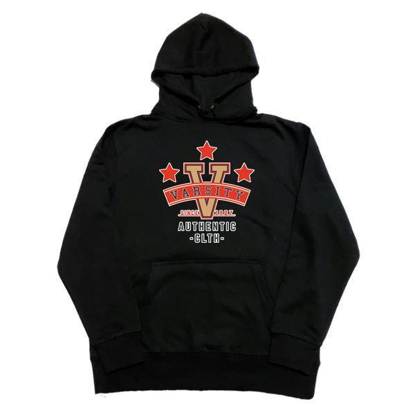 パーカー レディース フットボール　アメカジ　星柄　ロゴ　プルオーバー　ユニセックス　男女お揃い　バックプリント　秋　冬　 |  | 02