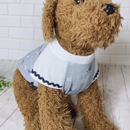 犬 服 夏用 メッシュ クール タンクトップ 水で濡らす 接触冷感トイ