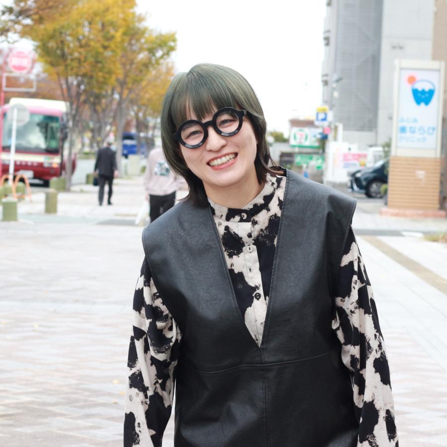 富士山眼鏡）ピット PITT ラウンド 太セル 大きい 大きめ 伊達