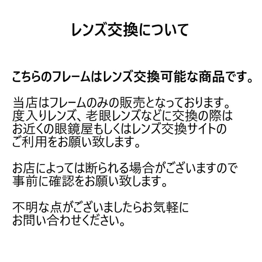 （富士山眼鏡）アンヌ ANNE オーバル 黒縁 太い 伊達メガネ サングラス｜petitmote｜03