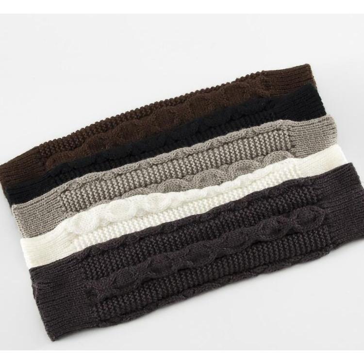 ケーブルニットのアームカバー / レディース 秋 冬 真冬 防寒 冷え対策