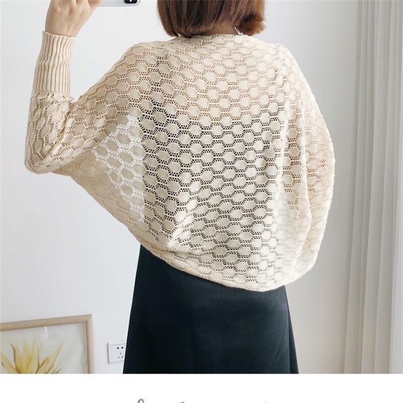 透かし編みのマーガレット / レディース 秋 冬 ボレロ
