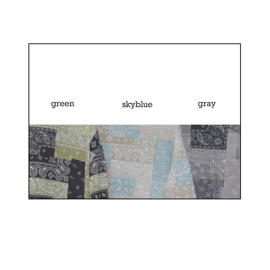 再入荷　ペイズリーパッチワーク柄の裏起毛ワンピース / レディース 秋 冬 ゆったり 大きいサイズ 温か 暖か 激ぬく タートルネック ハイネック |  | 20