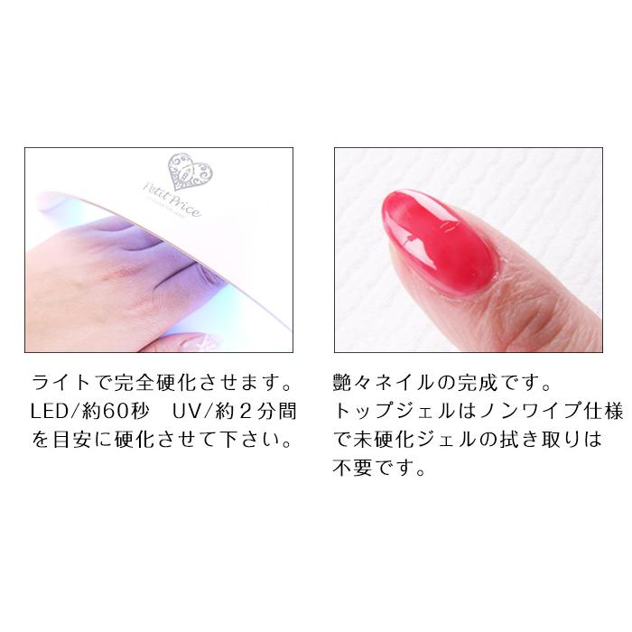 ネイル ジェルネイル トップジェル トップコート お得なセット トップジェル3本セット|petitprice|04