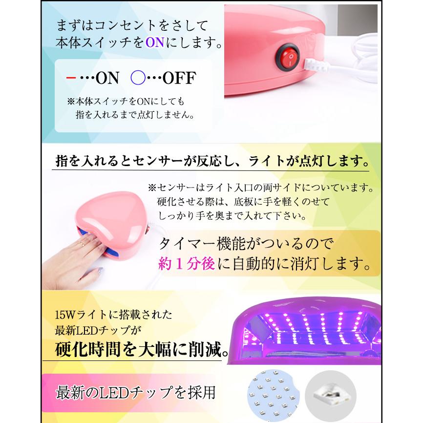 petitprice（プチプラ） 15WLEDライト [ ジェル ジェルネイル ネイル
