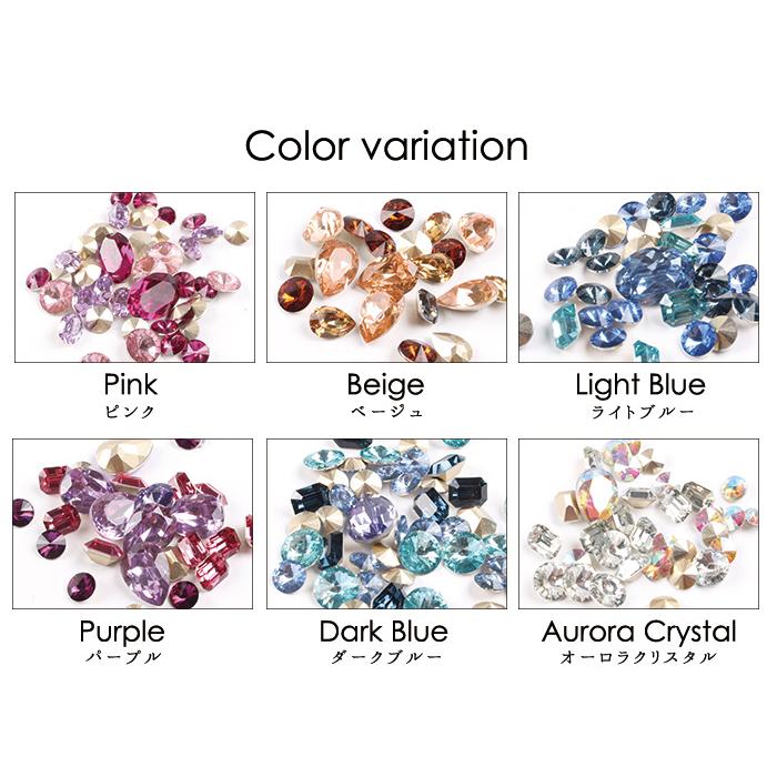 petitprice（プチプラ） ネイル ジェルネイル ネイルパーツ カラフル