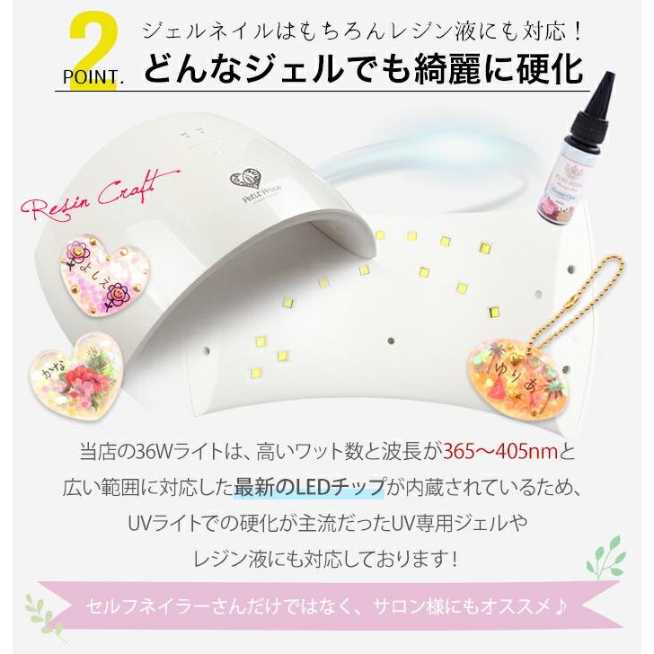 petitprice（プチプラ） 36W UV LEDライト [LED UV レジン ジェル