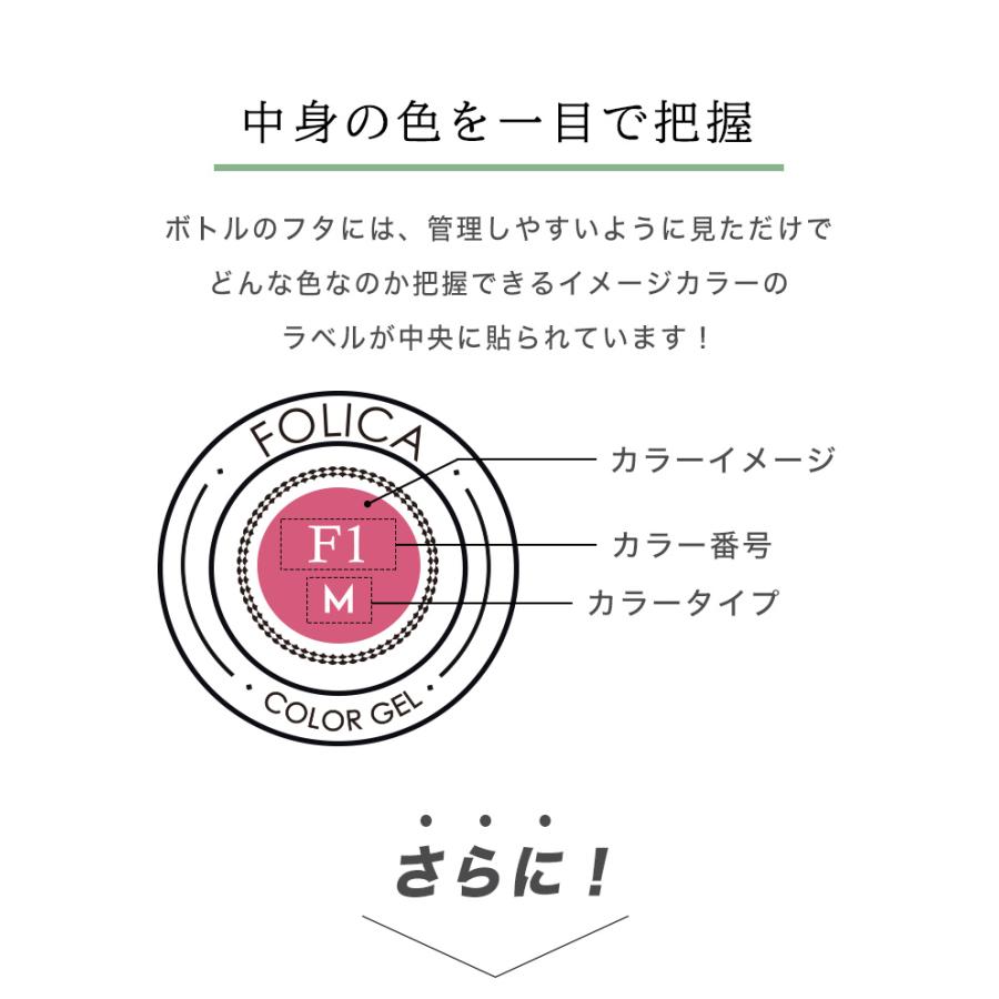 ネイル ジェルネイル カラージェル ネイルカラー 化粧品 Folica