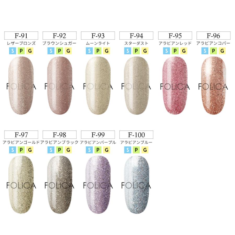 フォリカ　ジェルネイル100色セット　ケース、カラーチャート付き フォリカ ジェルネイル100色セット ケース、カラーチャート付き
