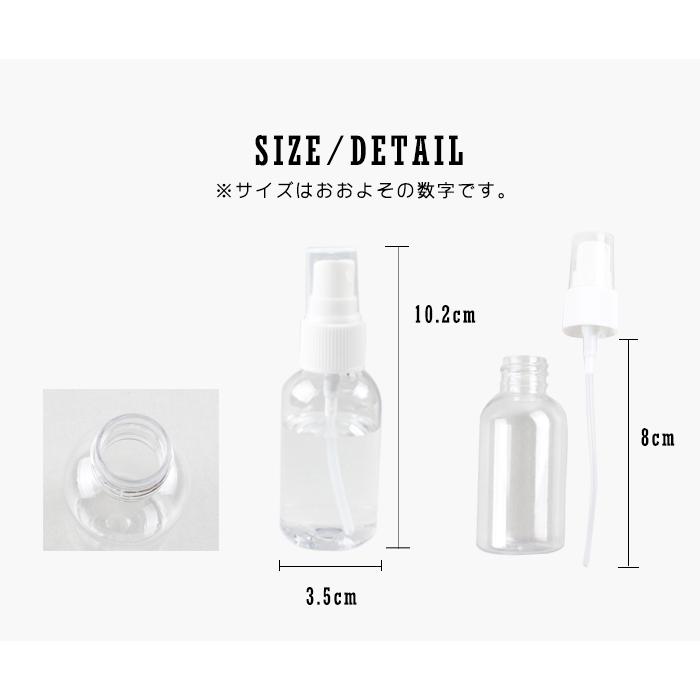 petitprice（プチプラ） 詰め替えボトル【50ml】スプレーボトル |即納