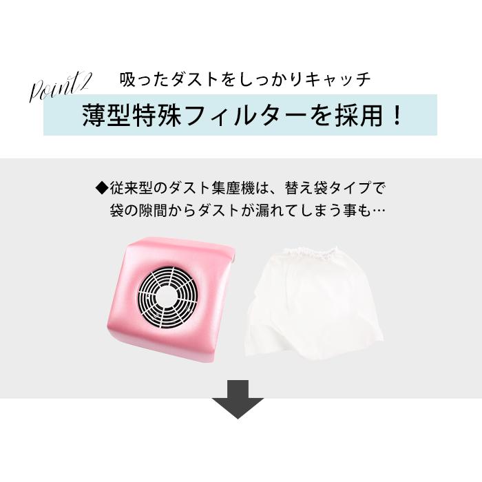 petitprice（プチプラ） ネイルジェルネイル集塵機ネイルダストFolica