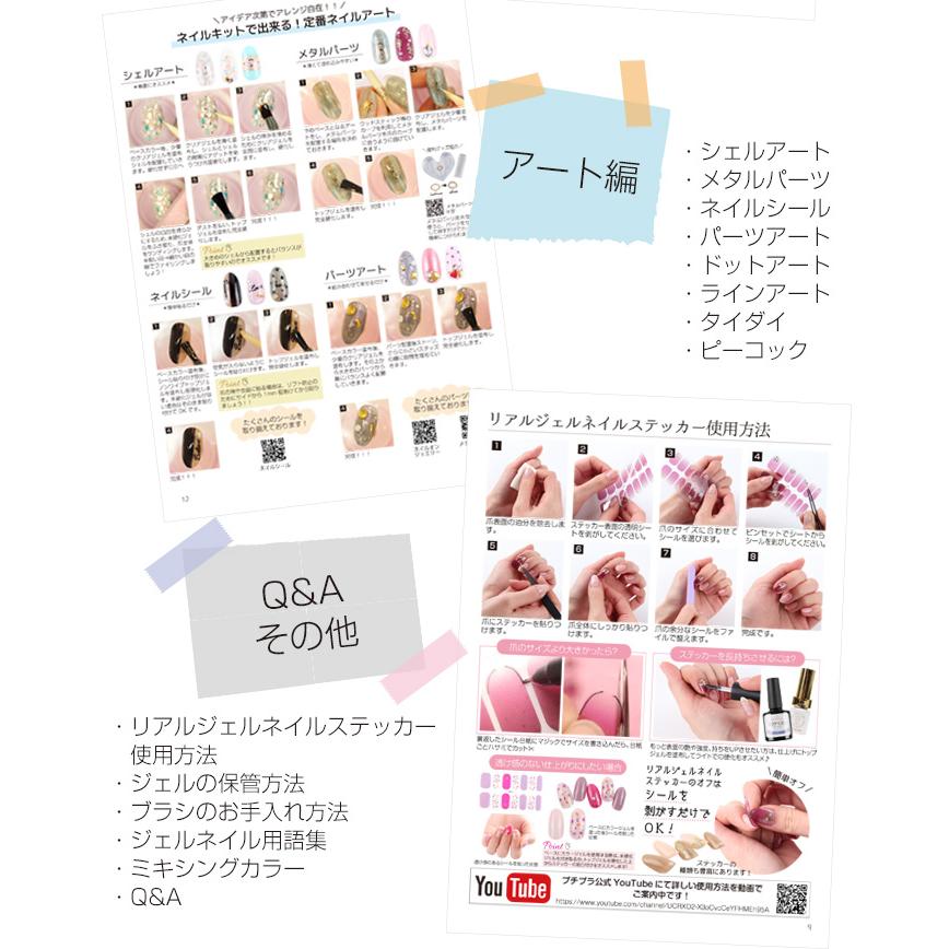 petitprice（プチプラ） ジェルネイル 説明書 ネイル説明書 ジェル