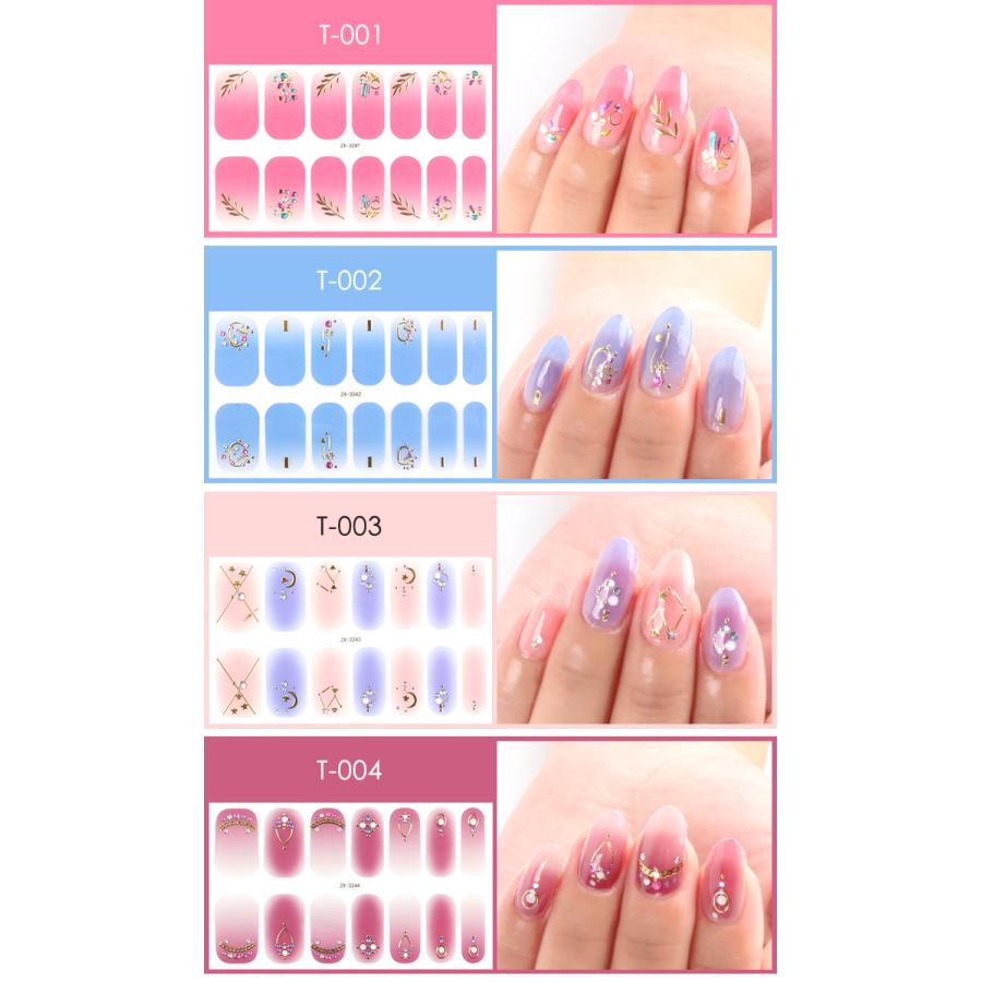 ネイルシール ジェルネイル ジェル ネイル セルフネイル ネイル用品 リアルジェルネイルステッカー T V プチプラ 通販 Yahoo ショッピング