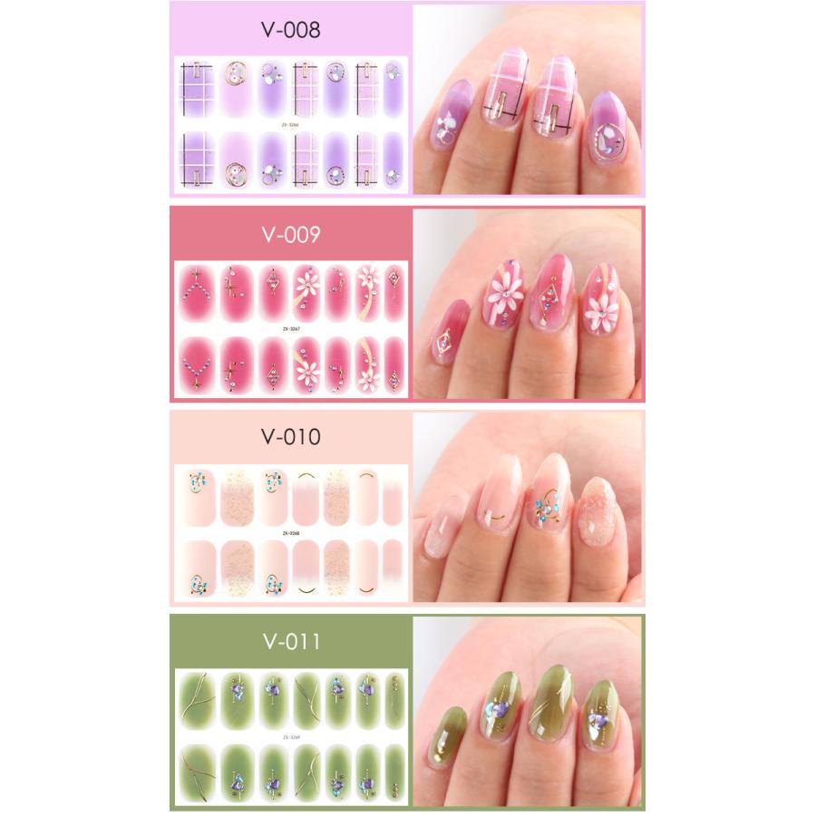 ネイルシール ジェルネイル ジェル ネイル セルフネイル ネイル用品 リアルジェルネイルステッカー T V プチプラ 通販 Yahoo ショッピング
