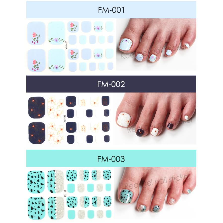 ジェルネイル ネイル セルフネイル ネイルステッカー フットタイプ 貼るだけ リアルジェルネイルステッカー Fm Fn プチプラ 通販 Yahoo ショッピング