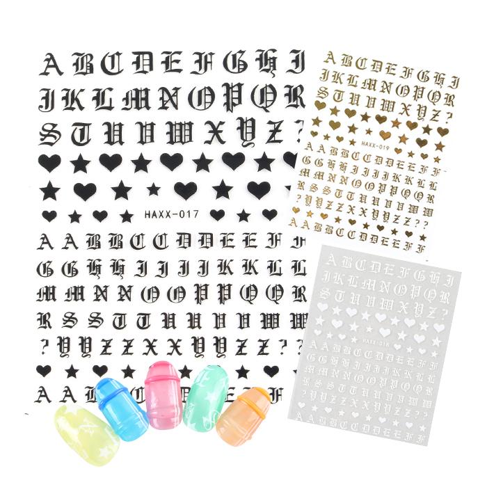 petitprice（プチプラ） ネイル ジェルネイル ネイルシール ゴシック