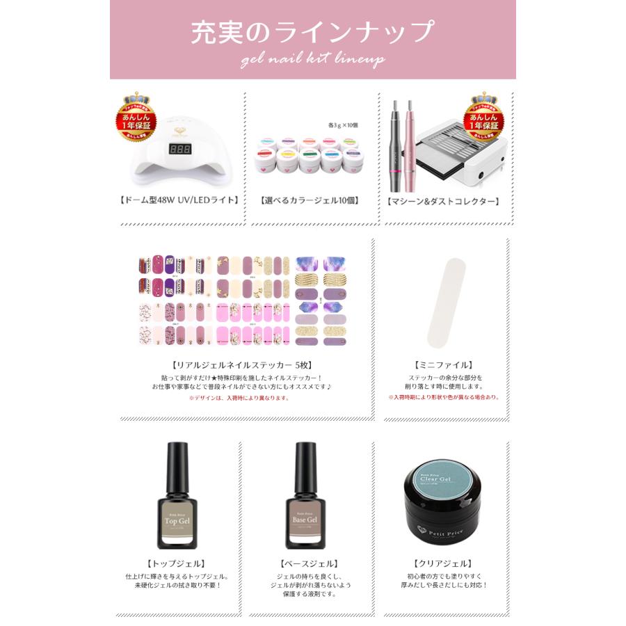 petitprice（プチプラ） ネイル ジェルネイル ジェルネイルスターター 