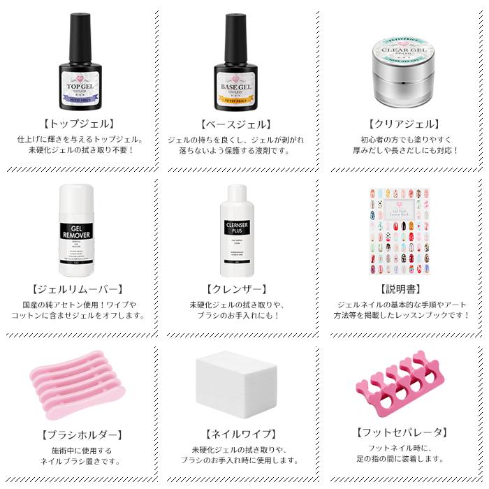 petitprice 【予約】ネイルジェルネイルジェルネイルスターター petitprice 【予約】ネイルジェルネイルジェルネイルスターター