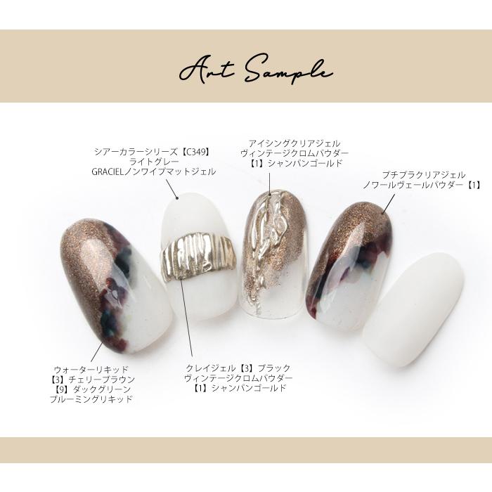 petitprice（プチプラ） ネイル ジェルネイル ノワールヴェール