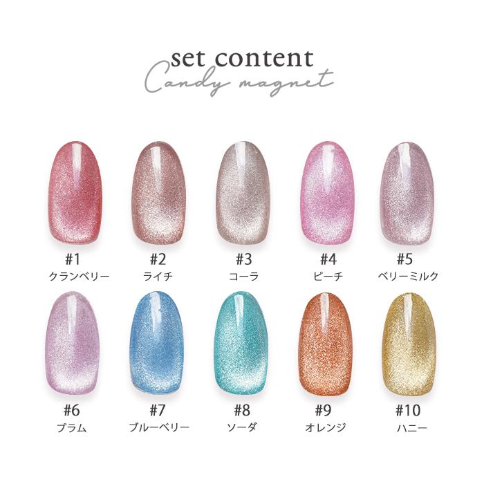petitprice（プチプラ） inbity キャンディマグネットジェル[4ml×全10