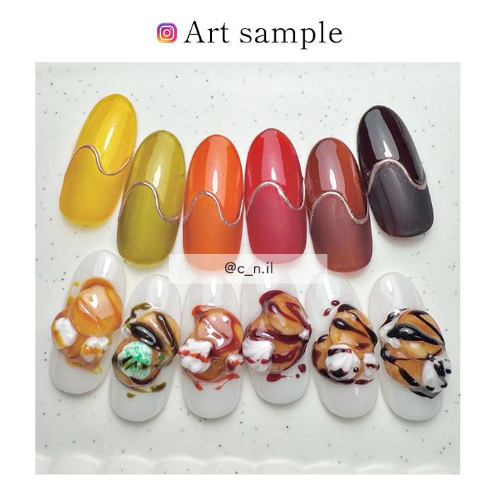 ちょんまげページ ジェルネイル カラージェル　ネイル petitprice（プチプラ） inbity アンバージェル全色セット Ambergel