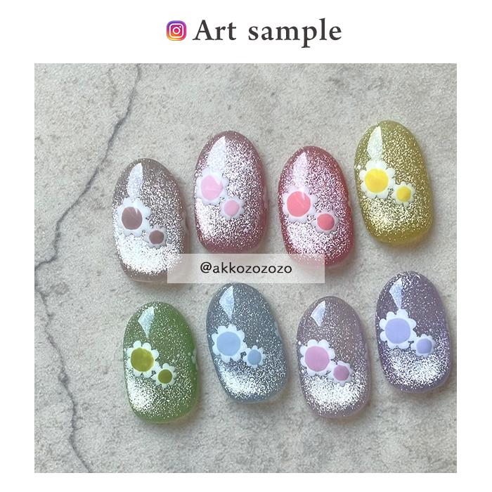 inbity シャーベットマグネットジェル [4ml×全8色セット] マグネット