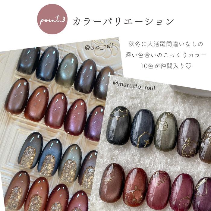 inbity シルクマグネットジェル [8ml] 8ミクロン ジェルネイル カラー