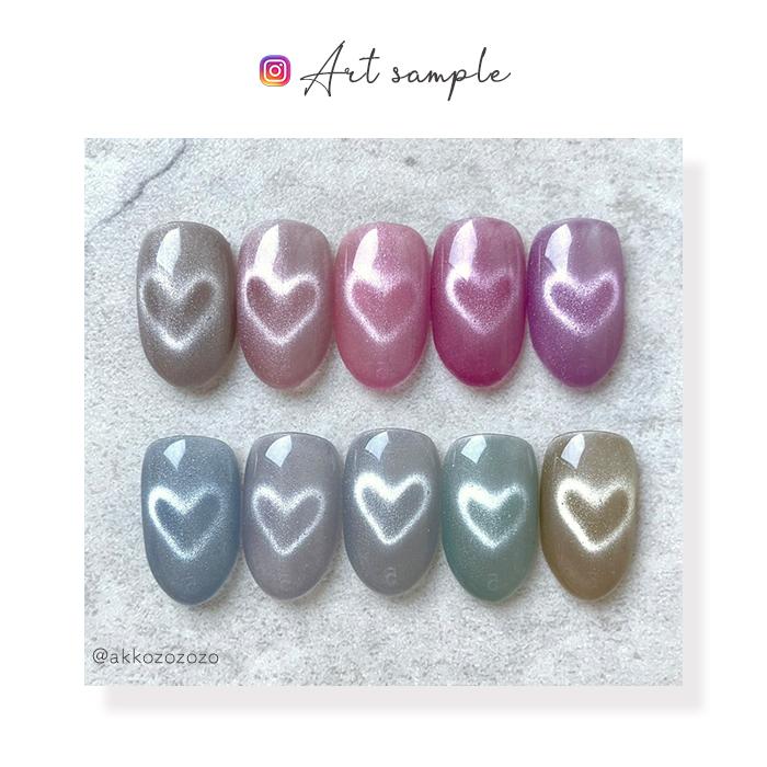 1〜#10 全10色セット inbity シルクマグネットジェル [8ml] [#1〜#10