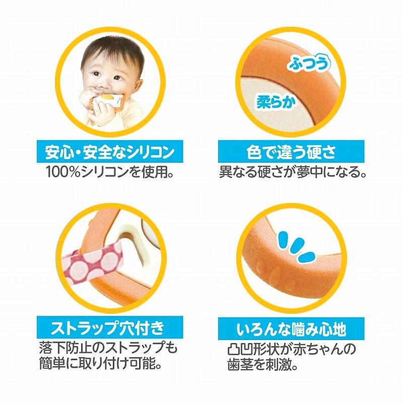 歯固め 歯がため トースト 食パン パン おもちゃ 赤ちゃん おやぶり Edison Toast ビタットジャパン公式ショップ 通販 Yahoo ショッピング