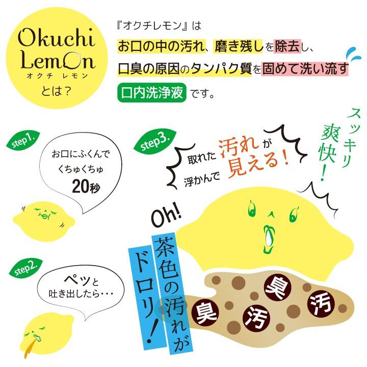 マウスウォッシュ オクチレモン 携帯用 個包装 タンパク質除去 口内洗浄液 洗口液 口臭 ケア｜petittomall｜02